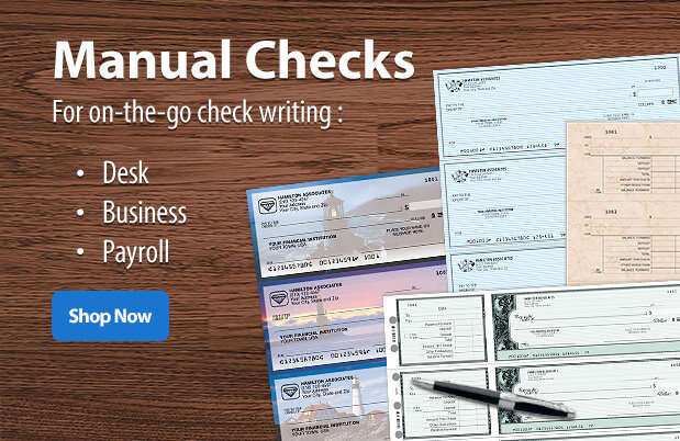 Manual Checks - Shop Now