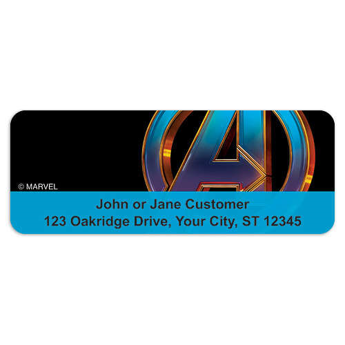 Marvel: The Infinity Saga Address Labels