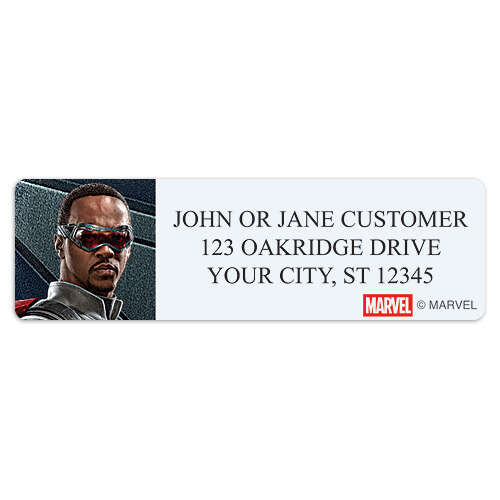 The Falcon and the Winter Soldier Address Labels