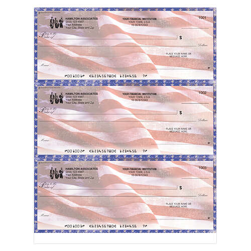 Laser 3 to a Page Check - Old Glory