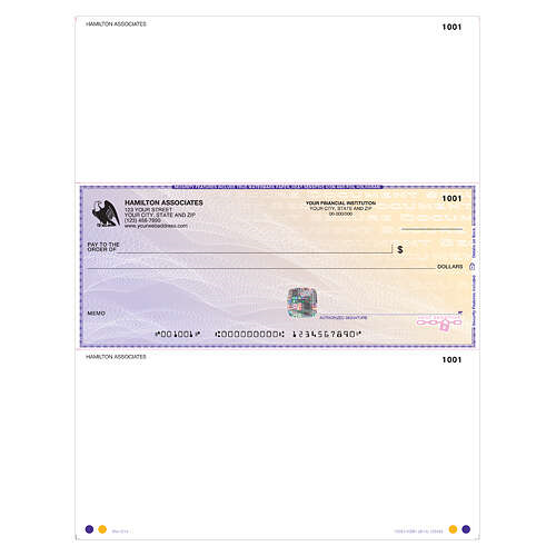 High Security Laser Voucher Check In Middle - Purple Safety - Walmart