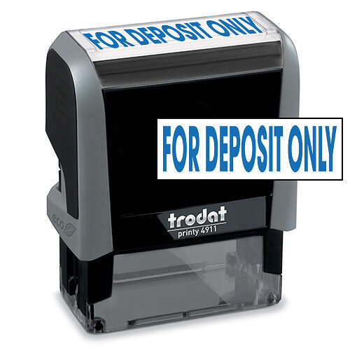 Stock Title Stamp - For Deposit Only