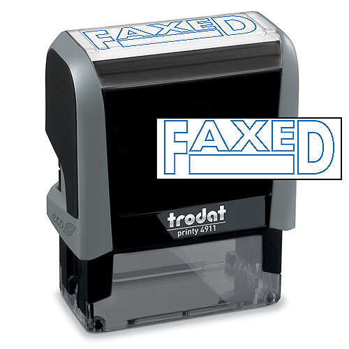 Stock Title Stamp - Faxed